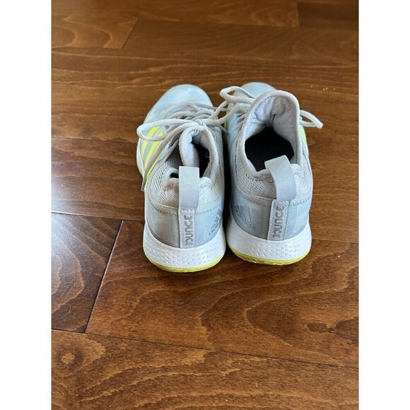 adidas Women's 7.5 M Training Sneakers‎ Casual Shoes Gray & Lime - Picture 8 of 8